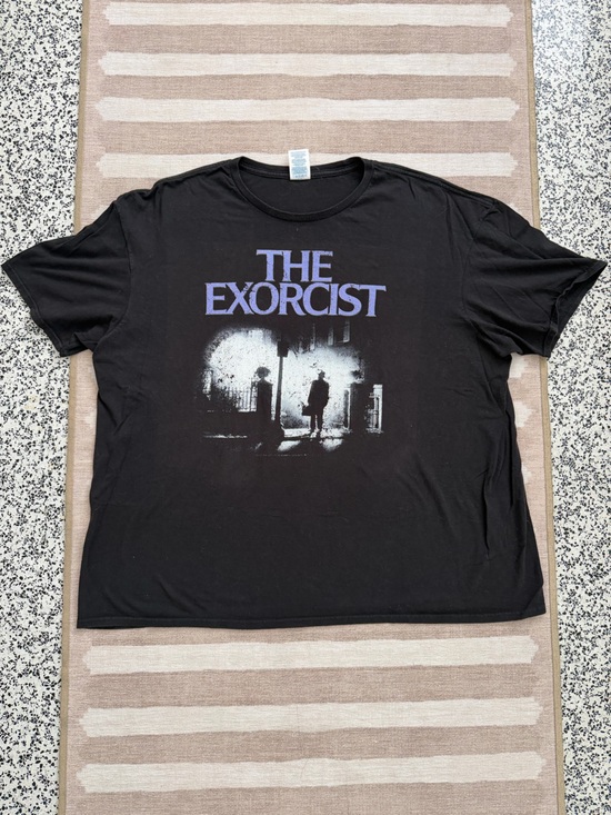 Other - Y2K The Exorcist Horror Movie Graphic T-Shirt Boxy Black 2XL Delta Soft